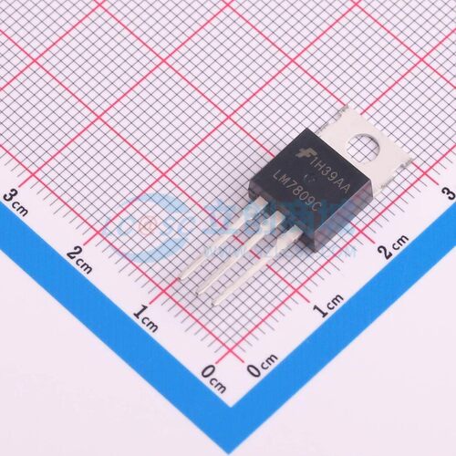 线性稳压器(LDO) LM7809CT TO-220-3 onsemi(安森美) 电子元器件