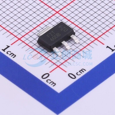 达林顿管 FZT600BTA SOT-223 DIODES(美台) 电子元件配单原装正品