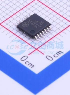 逻辑门 MC74HC00ADTR2G TSSOP-14 onsemi(安森美) 电子元器件配单