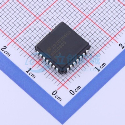 模数转换芯片 ADC0809CCVX/NOPB PLCC-28 TI/德州 电子元器件配套