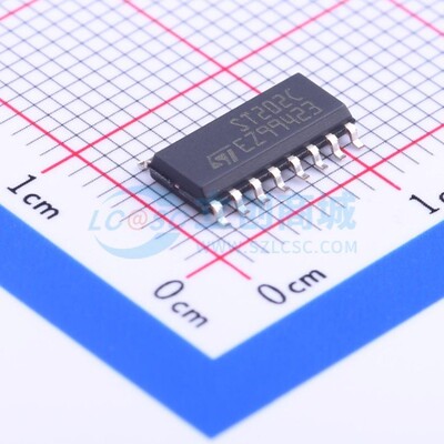 RS232芯片 ST202CDR SOIC-16 ST(意法半导体) 电子元器件原装正品