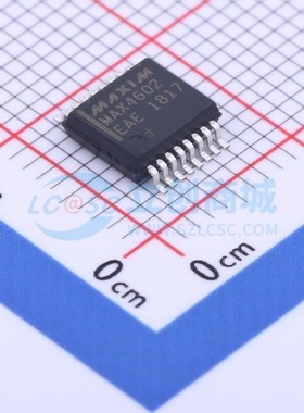 模拟开关多路复用器 MAX4602EAE+ SSOP-16 MAXIM(美信) 原装
