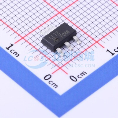 线性稳压器(LDO) LDL1117S12R SOT-223-4 ST/意法半导体 原装正品