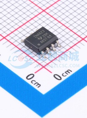 仪表放大器 INA823DR SOIC-8 TI/德州 电子元器件配单原装正品