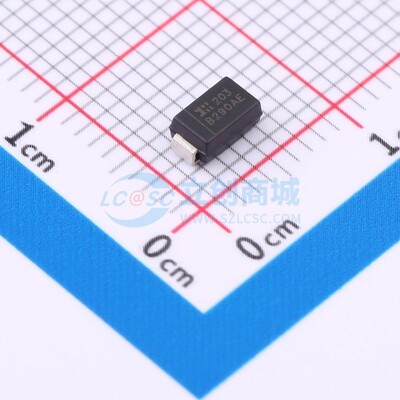 肖特基二极管 B290AE-13 SMA DIODES(美台) 电子元器件配套