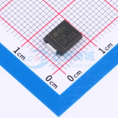 静电保护器(TVS/ESD) SMCJ40A-TR SMC ST(意法半导体) 电子元器件