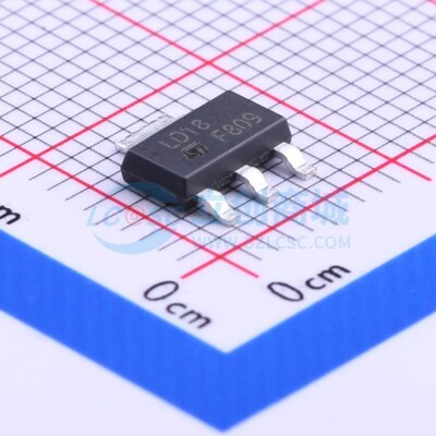 线性稳压器(LDO) LD1117S18TR SOT-223 ST(意法半导体) 原装正品
