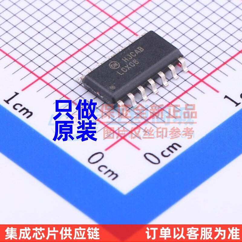 反相器 74LCX06MX SOIC-14 onsemi(安森美) 电子元件配单原装正品