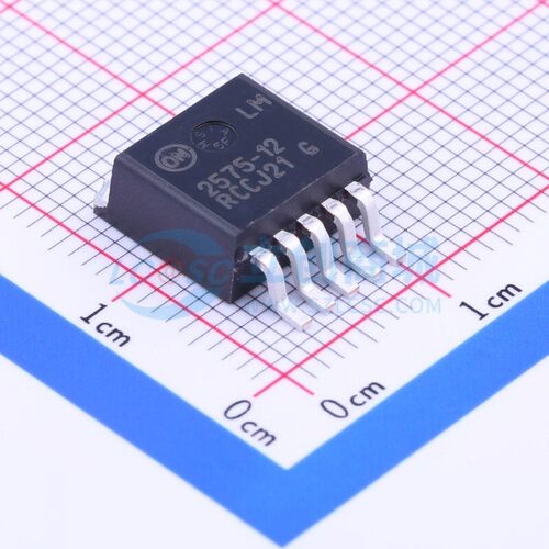 DC-DC电源芯片 LM2575D2T-12R4G D2PAK-5 onsemi(安森美) 元器件