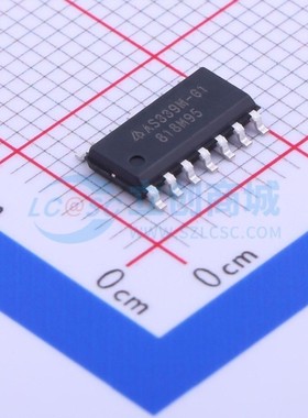 比较器 AS339MTR-G1 SOP-14 DIODES(美台) 电子元器件 原装正品
