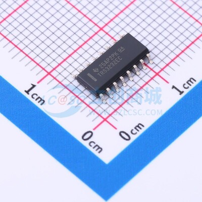RS232芯片 TRS3232ECDR SOP-16 TI/德州 电子元器件配单 原装正品