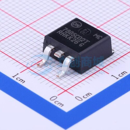 线性稳压器(LDO) MC7805CD2TR4G TO-263 onsemi(安森美) 原装正品