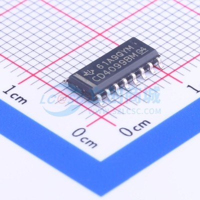 锁存器 CD4099BM96 SOIC-16 TI/德州 电子元器件配单原装正品