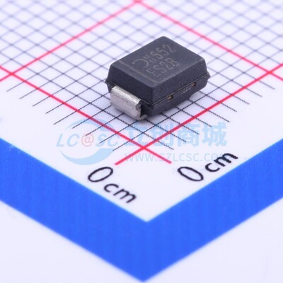 快恢复/超快恢复二极管 ES2B-13-F SMB(DO-214AA) DIODES(美台)