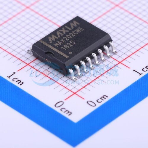 RS232芯片 MAX202CWE+T SOP-16 MAXIM(美信) 电子元器件配单