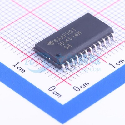 信号开关/编解码器/多路复用器 CD74HC4514M96 SOIC-24 TI/德州
