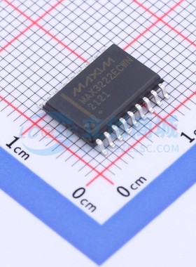 RS232芯片 MAX3222ECWN+T SOIC-18 MAXIM(美信) 电子元器件配单