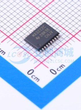 RS232芯片 MAX3222CPWR TSSOP-20 TI/德州 电子元器件 原装正品