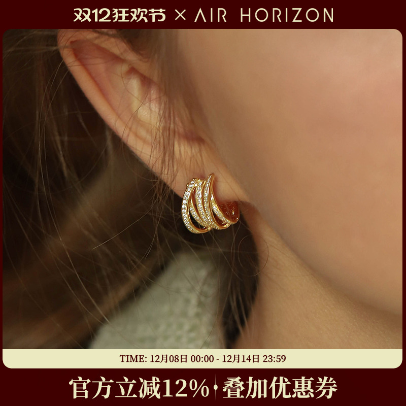 耳环短款气质小众设计感百搭