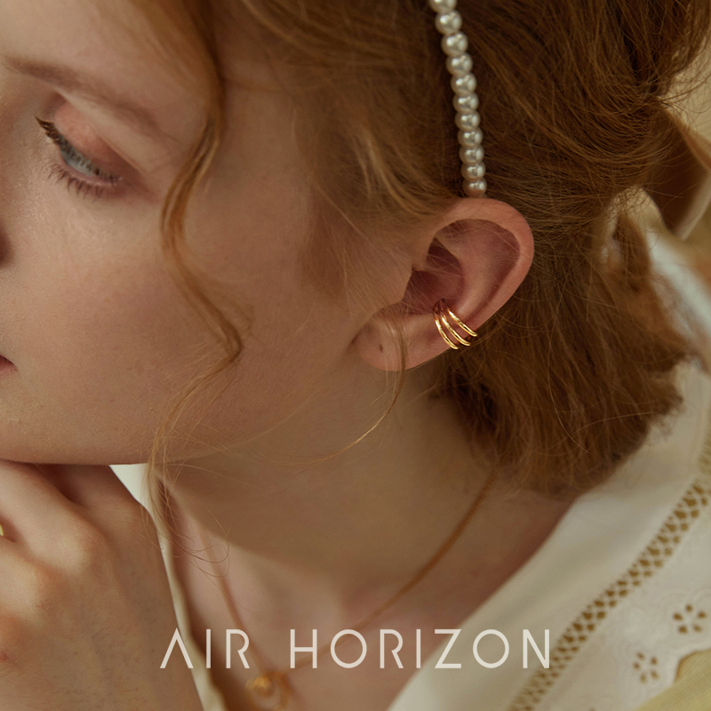 极简多层无耳洞耳骨夹