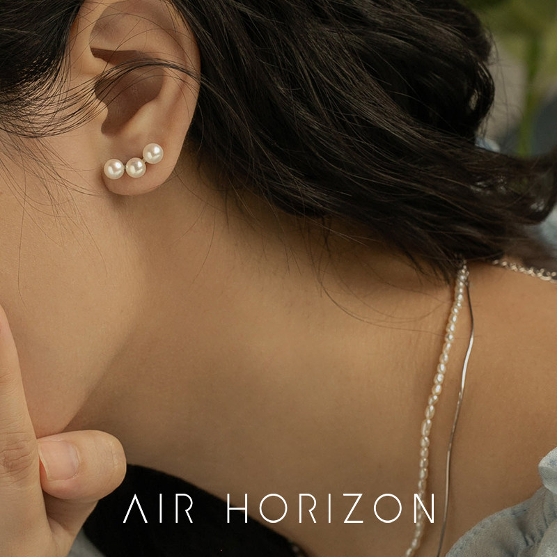 AIR-HORIZON珍珠时尚女耳饰耳钉图片