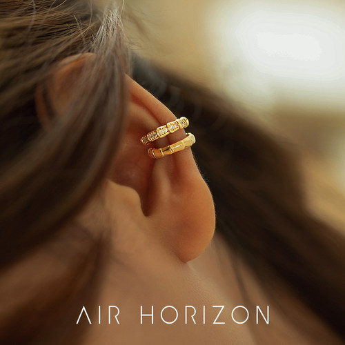 AIR-HORIZON耳夹无耳洞女不对称