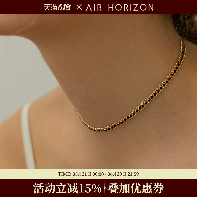 choker项圈女锁骨链细项链女轻奢小众复古高级感原创时尚配饰颈链