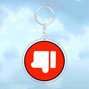 荒野乱斗钥匙扣红拇指钥匙扣手游英雄斯派克图案书包挂件生日礼物