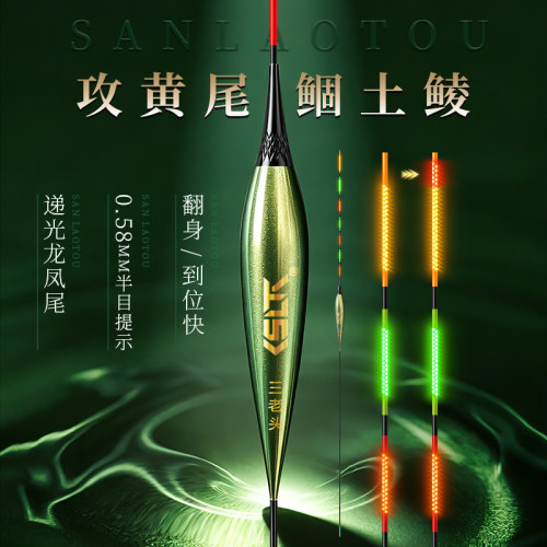 三老头0.58半目提示黄尾夜光漂