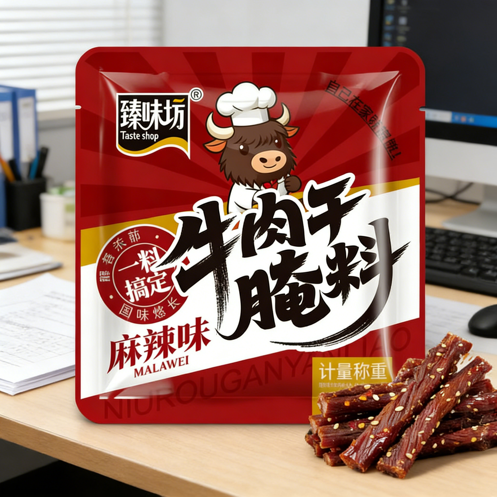 【自制牛肉干调料A】风干牛肉调味料原味手撕牛肉干烤肉干腌料XL