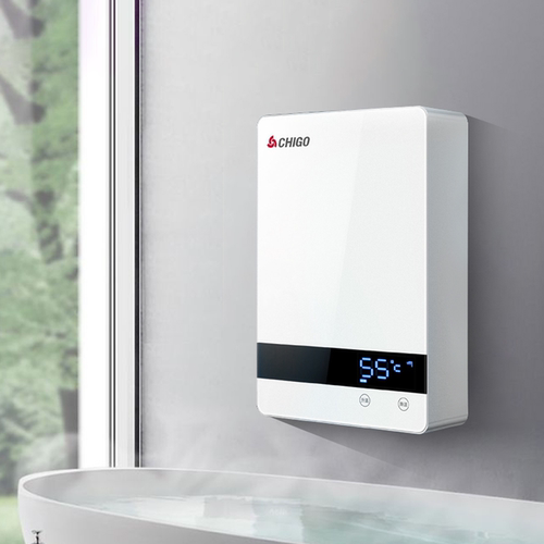 志高磁能电热水器即卡即热8000W