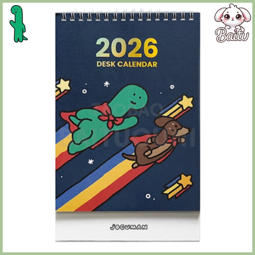 韩国JOGUMAN2026年台历桌面摆件