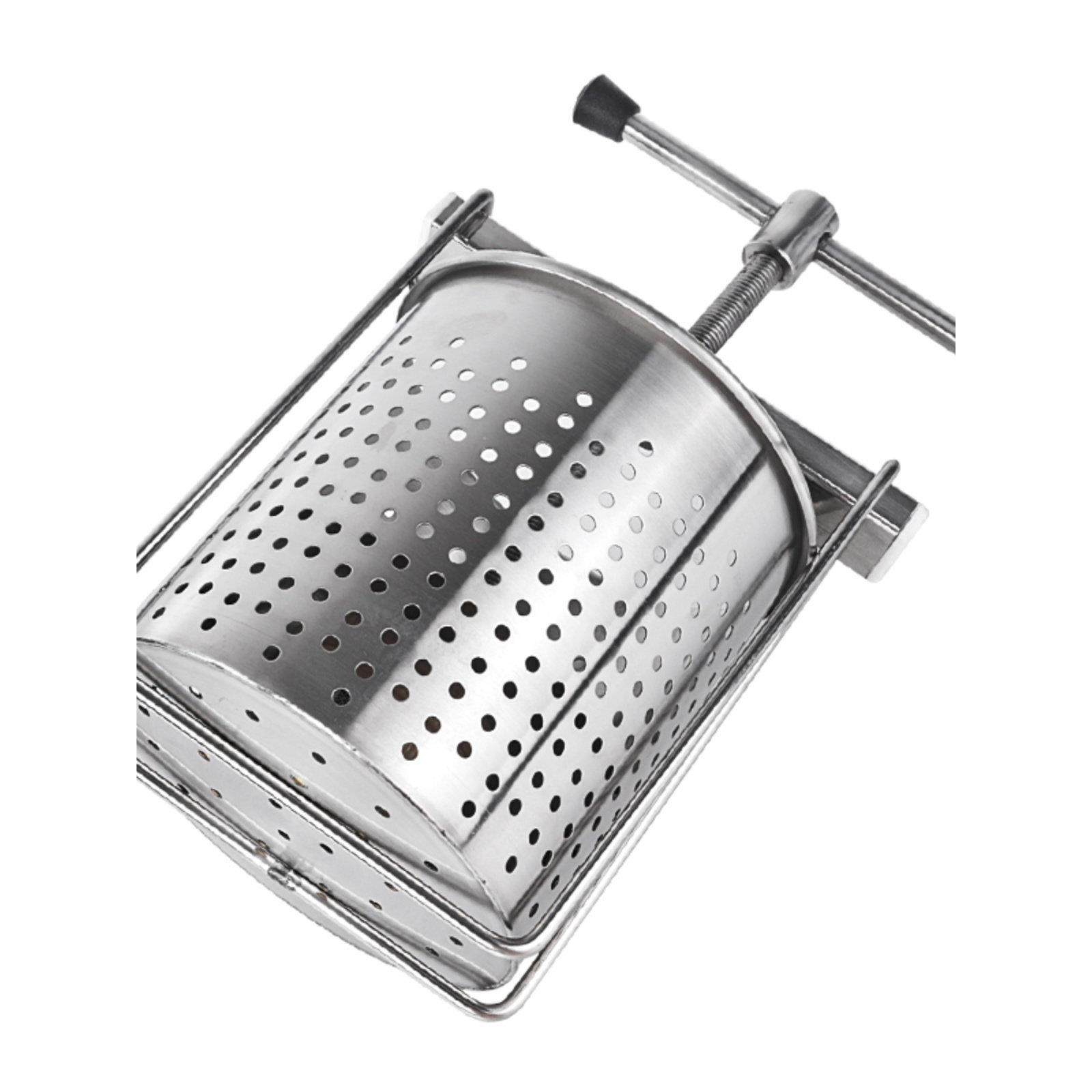 304不锈钢手动压榨机葡萄水果榨汁汁渣分离蔬菜馅挤水器拧干脱水