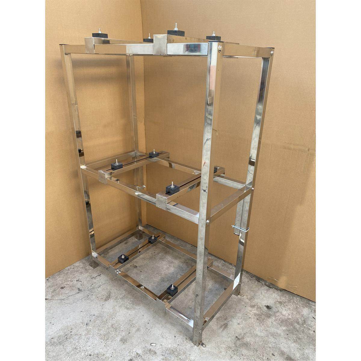 三层空调外机落地架1.5匹3匹外机叠放架中央空调底座柜机抬垫高架