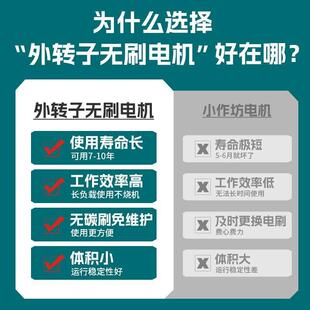 新园外转子电动割草机用小型家用除YNH款草农机便携林割灌机打草