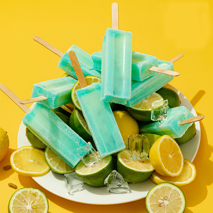 丘氏雪糕柠檬苏打冰棒冰棍冰淇淋冰激凌冰批童年回忆冰工厂直发
