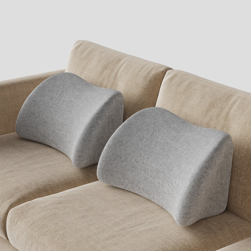 沙发靠背垫护腰靠垫腰枕客厅沙发靠枕腰部支撑大靠枕老人长条一体