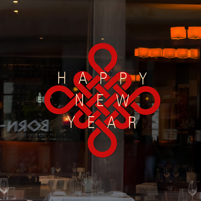 静电无胶 易贴易撕 外贴外看 双面图案