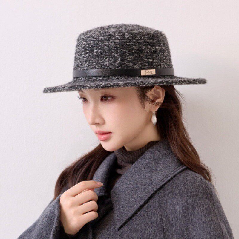新款秋冬法式复古礼帽女百搭时尚