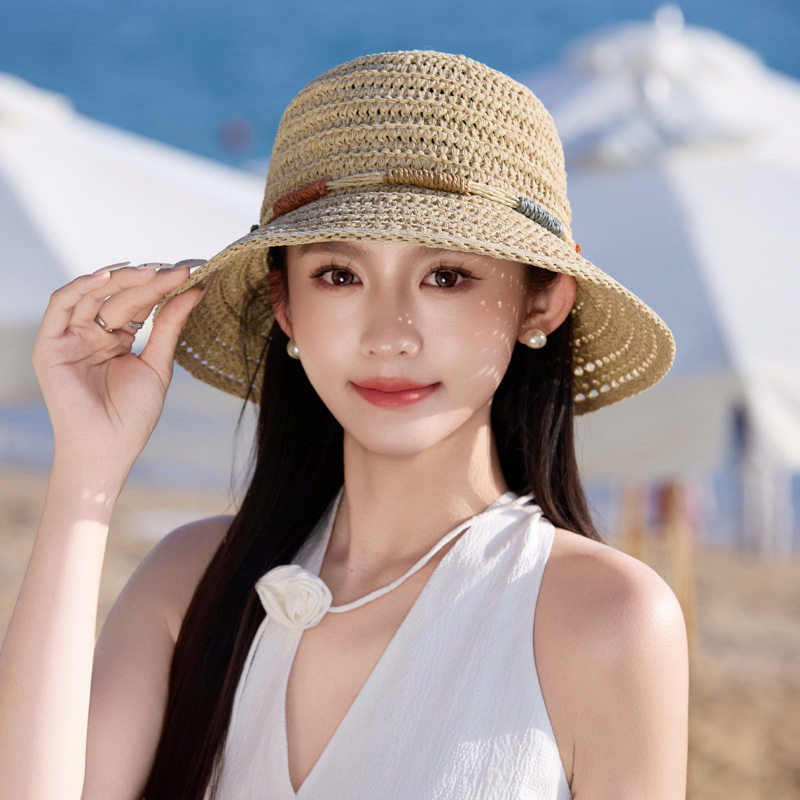 2026夏季帽子女优雅气质遮阳帽大