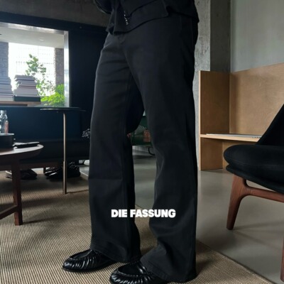 DieFassung517版型微喇牛仔裤