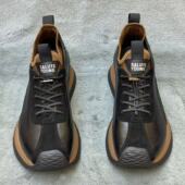 D.99爆款 潮流百搭舒适磨砂圆头欧洲站 时尚 男士 复古休闲运动阿甘鞋