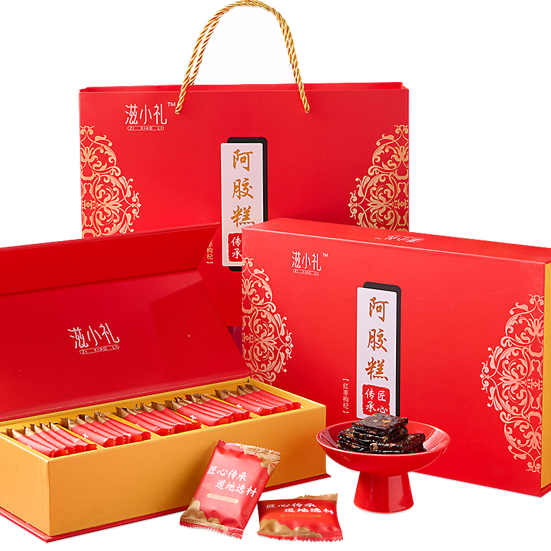 js阿胶糕礼盒东阿县特产阿胶糕