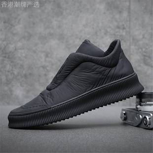 男鞋冬季加绒保暖棉鞋2025新款厚度防滑休闲鞋百搭软底运动板鞋潮