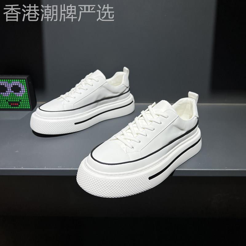 英伦风复古风Minimalism Aquaman低帮厚底帆布鞋男百搭舒适小白鞋