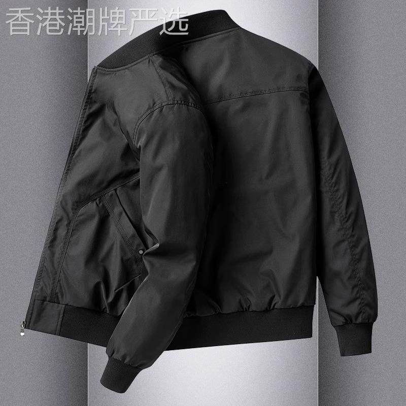 高端飞行夹克外套男士春秋冬季2025新款美式棒球服休闲上衣男款潮