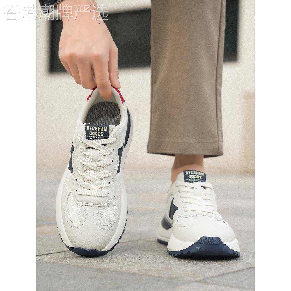 男鞋2026新款韩版潮流轻便阿甘鞋时尚百搭休闲运动鞋子男款网面夏