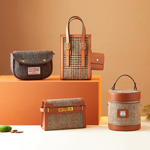 Harris Salome复古小包 凯莉包 圆筒包