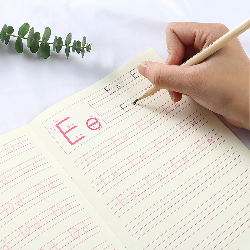 英语描红练字帖墨文学识棒棒体