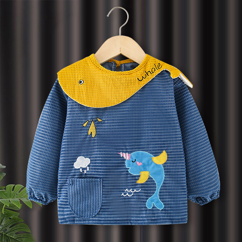 宝宝吃饭围兜防水防脏罩衣儿童辅食围裙反穿衣女秋冬新款外穿罩衫,童装/婴儿装/亲子装,反穿衣/罩衣,淘宝优惠券,粉丝福利购,淘宝优惠卷